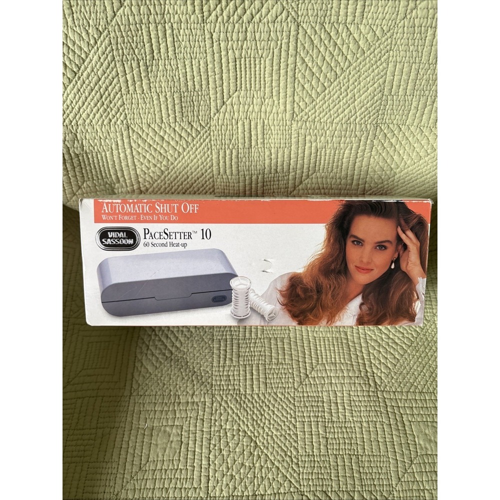 Vidal Sassoon PaceSetter 10 Hot Rollers Hairsetter New Open Box Vintage